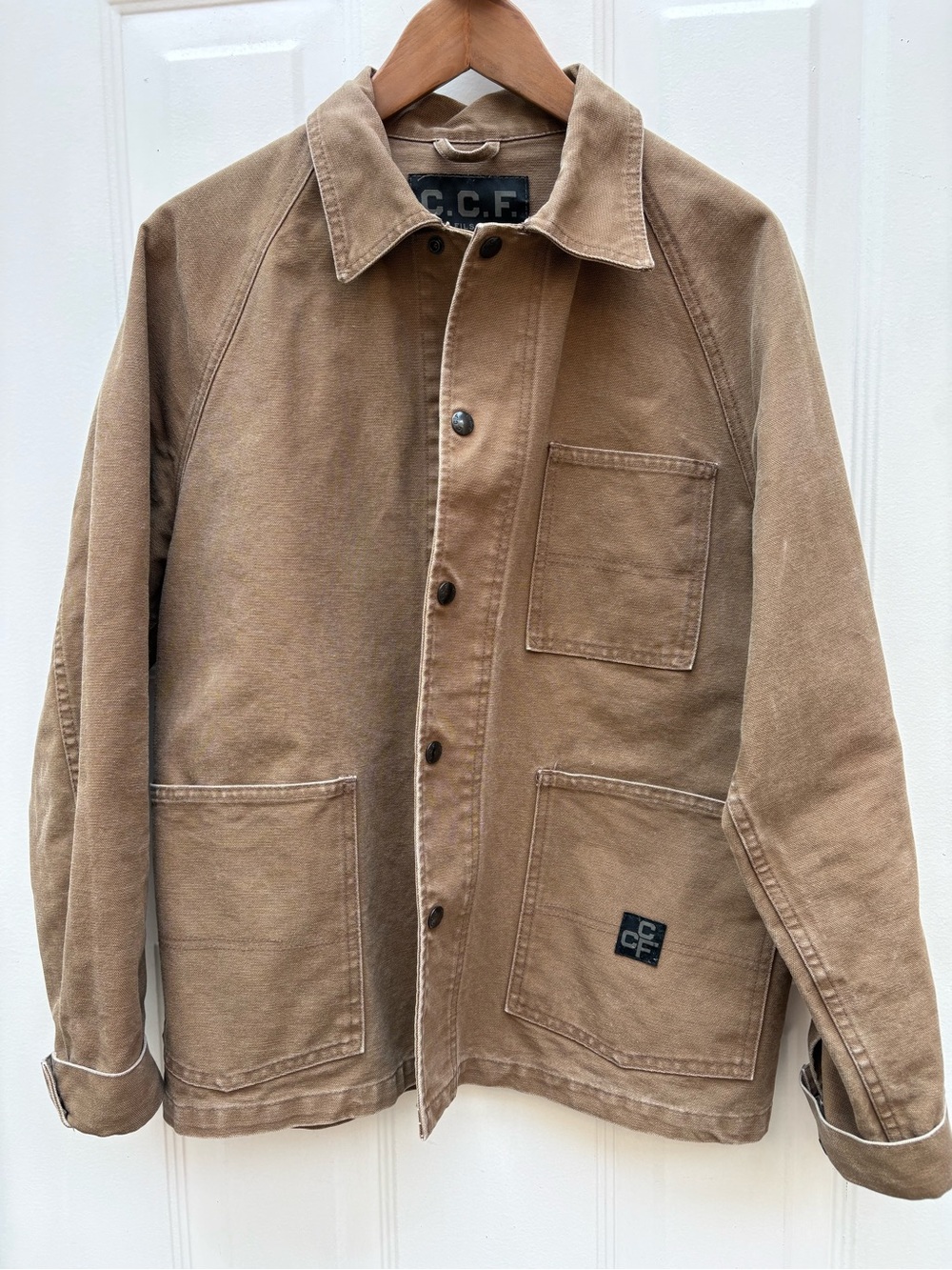 C.C. Filson Tan Canvas Field Jacket